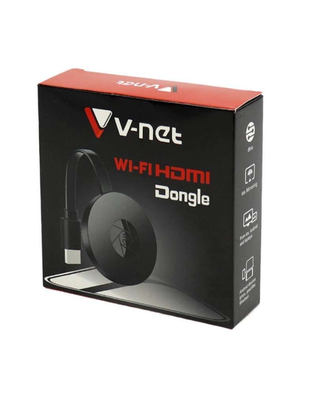 دانگل انتقال تصویر وی نت V-net V-DHWF1080 V-net V-DHWF1080 MiraScreen Wireless Display Dongle