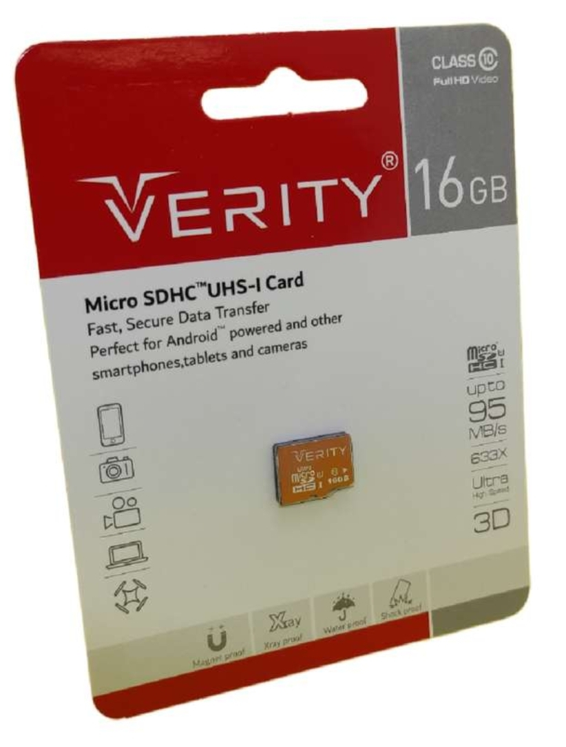 کارت حافظه وریتی  16 گیگ Micro SDHC