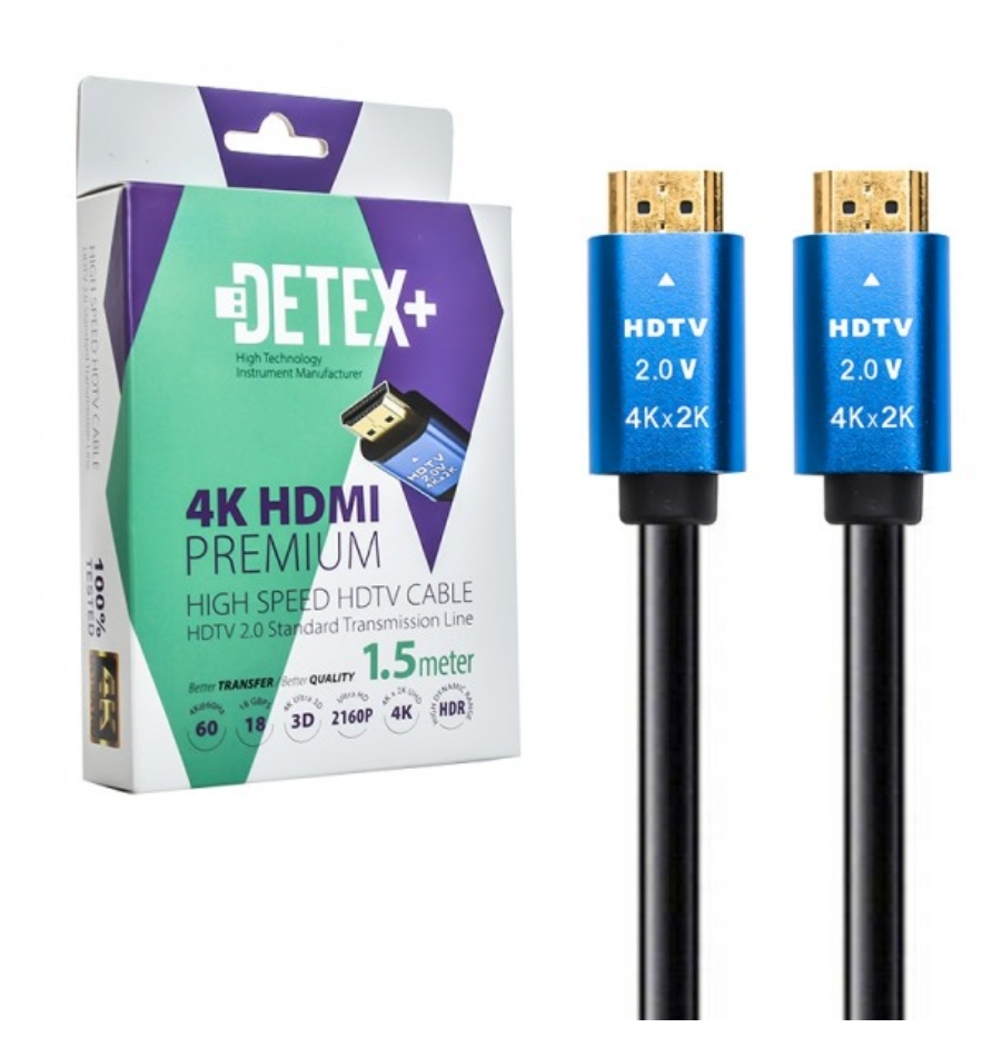 کابل HDMI دیتکس پلاس (+DETEX) طول 1.5 متر