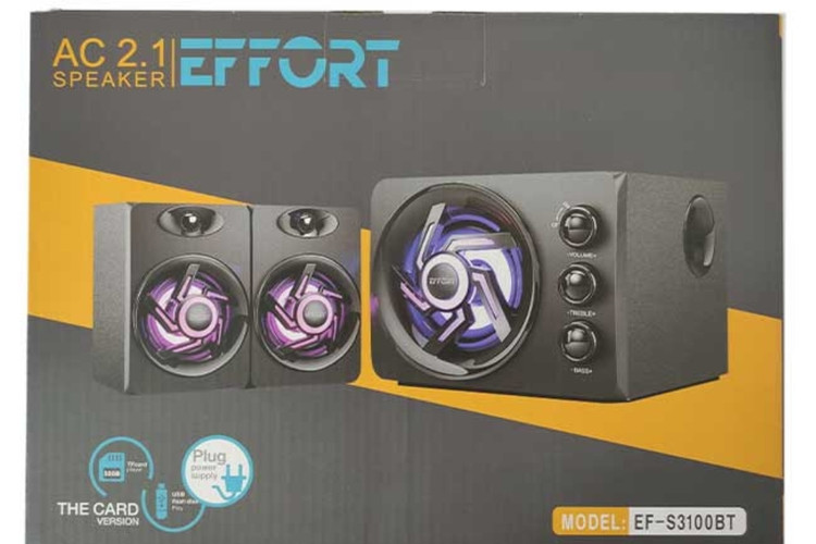 اسپیکر بلوتوثی 3 تیکه ایفورت مدل EF-3100BT