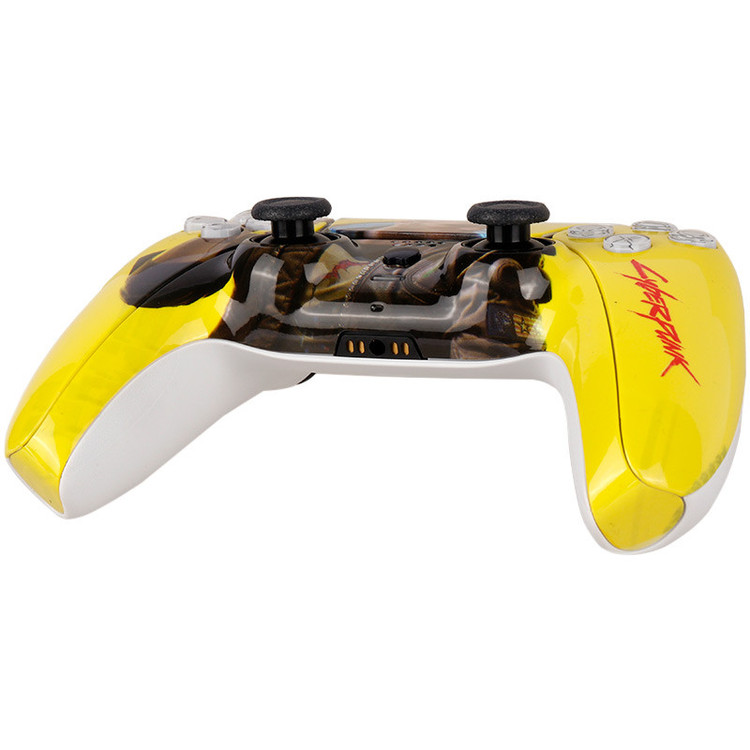 دسته بازی بی سیم طرح پلی استیشن P4-Plus T29 Cyberpunk 2077 PS4 / PC 5