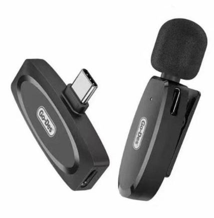 میکروفون یقه ای بی سیم تایپ سی Go-Des مدل GD-WS301 TC