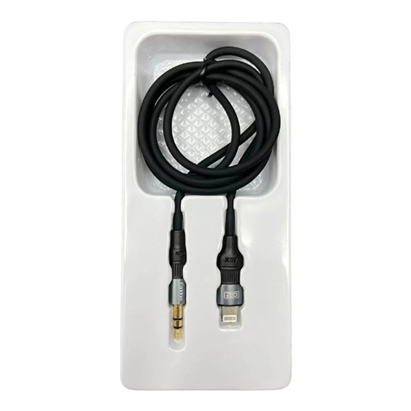 کابل تبدیل AUX به لایتنینگ ارلدام مدل AUX54 طول 1 متر