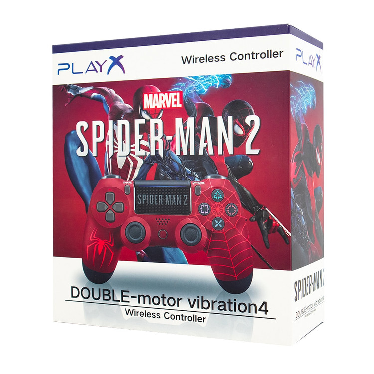 دسته بازی بی سیم PlayX Spider-man 2 PS4/PC