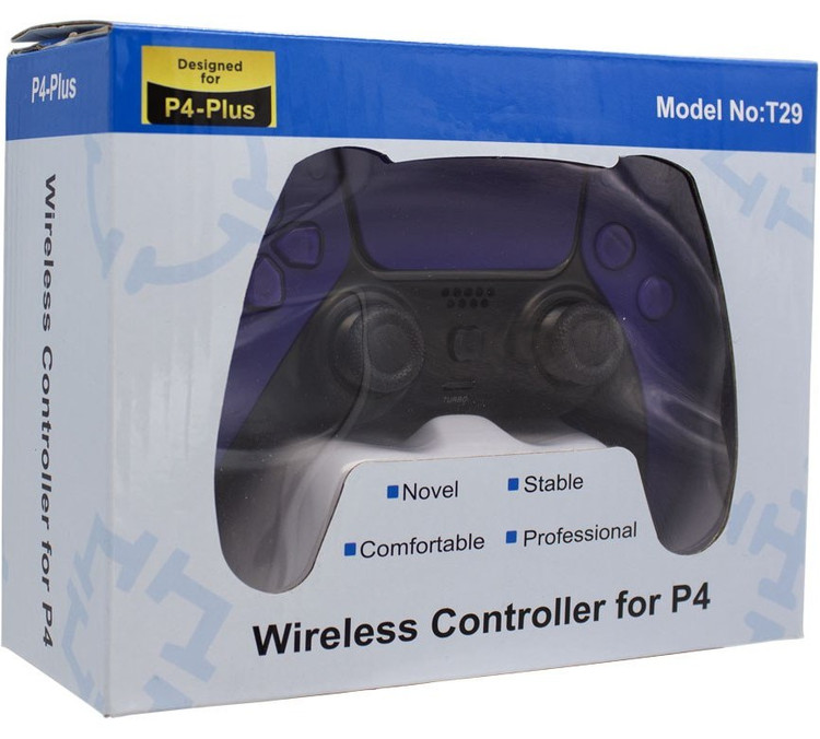 دسته بازی بی سیم طرح پلی استیشن فایو P4-Plus T29 PS4 / PC