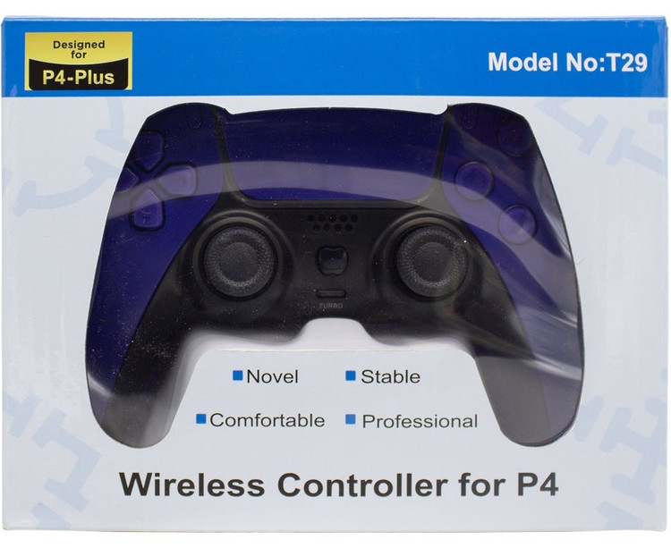 دسته بازی بی سیم طرح پلی استیشن فایو P4-Plus T29 PS4 / PC