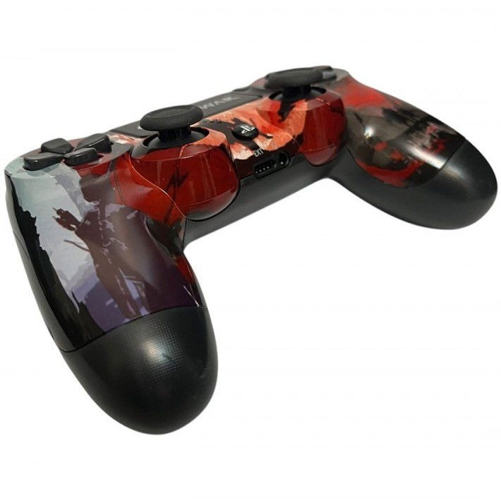 دسته بازی پلی استیشن 4 طرح دار - Dualshock 4 customized GOW Code2 Design