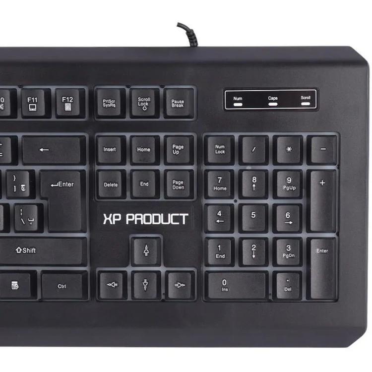 کیبورد گیمینگ سیم دار 11100 برند XP
