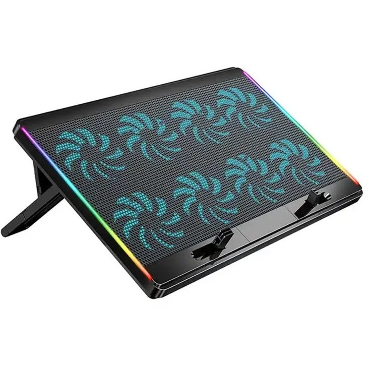 پایه خنک کننده لپ تاپ مخصوص بازی کول کولد مدل Cool Cold F4 RGB | F4-RGB