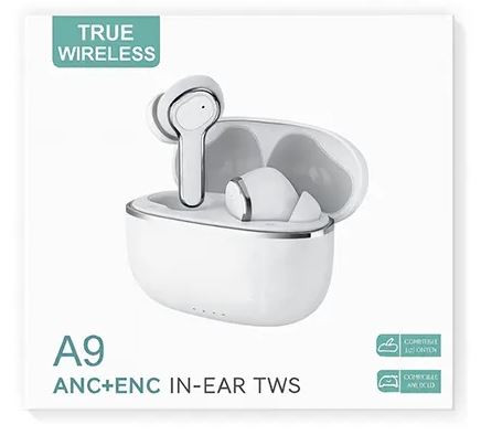 ایرپاد بلوتوثی مدل True Wireless A9 با قابلیت ANC+ENC