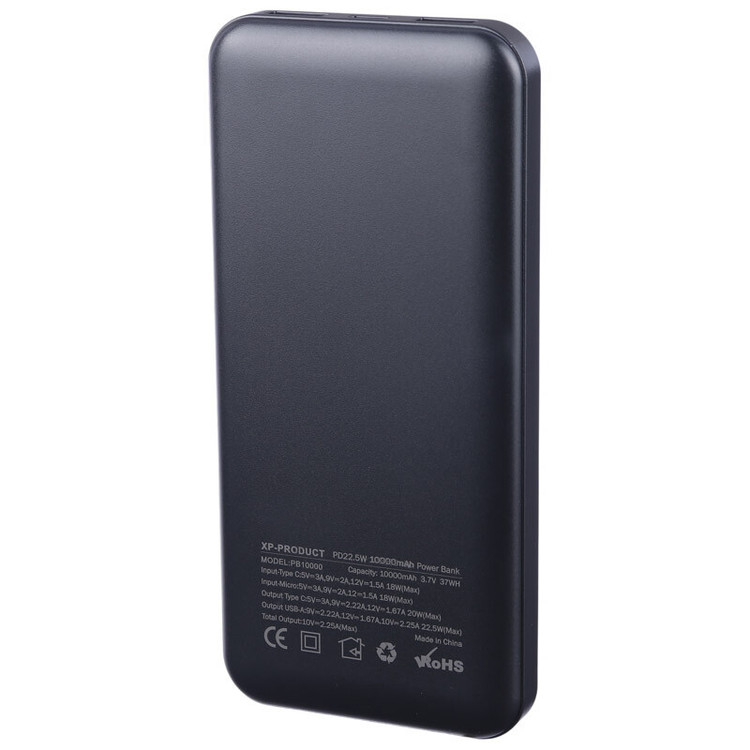 پاور بانک فست شارژ ایکس پی پروداکت XP-PB10000 PD 22.5W ظرفیت 10000 میلی آمپر ساعت