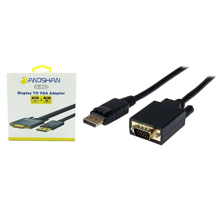 کابل تبدیل Display به VGA انوشان Anoshan A-802